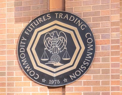 Image of the CFTC seal on the CFTC building