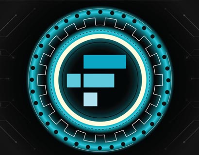 FTX logo in a high tech looking circule